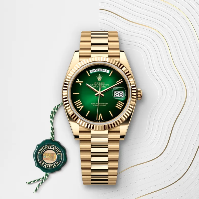 Rolex Day-Date 40 18 kt yellow gold, M228238-0069